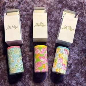 Lilly Pulitzer GWP set of 3 Insulated Can Coolers